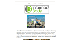 Desktop Screenshot of informedbody.com